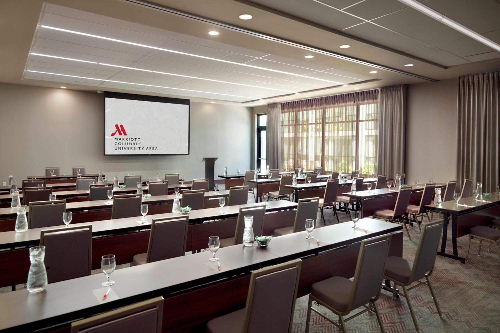 Hotel Marriott Columbus Osu Exterior foto